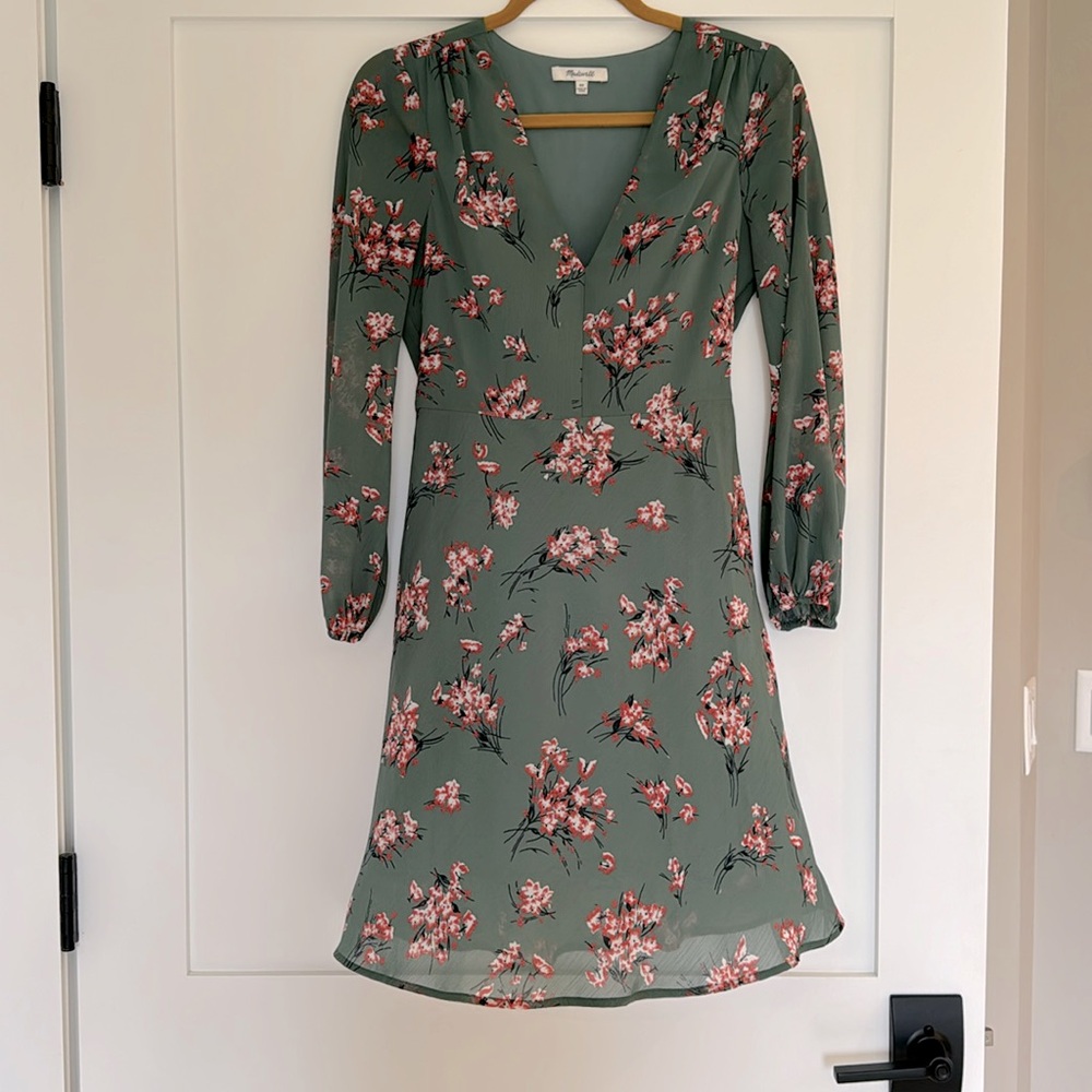 Madewell floral dress
